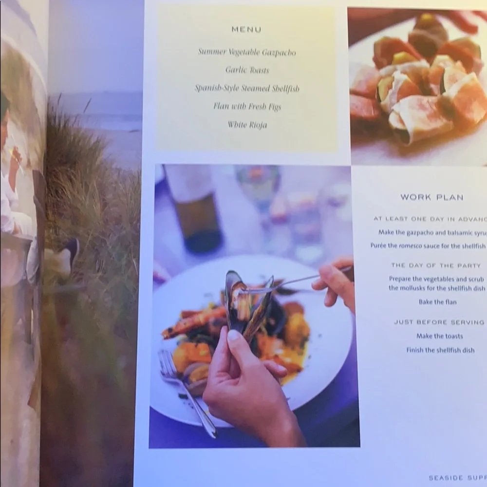 Williams Sonoma Entertaining Menus for cooking